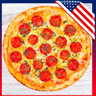 Pizza Peperoni-Oregano (28-30cm)
