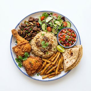 Fastfoods lusaniya for 1-2 people