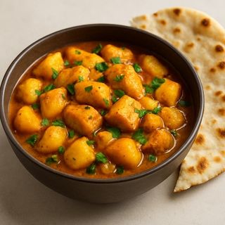 Aloo chicken curry