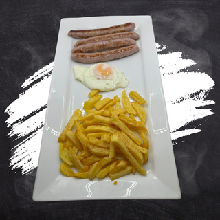 3. Plato De Salchichas