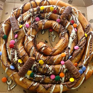 Caja de rueda con topping (mediana)