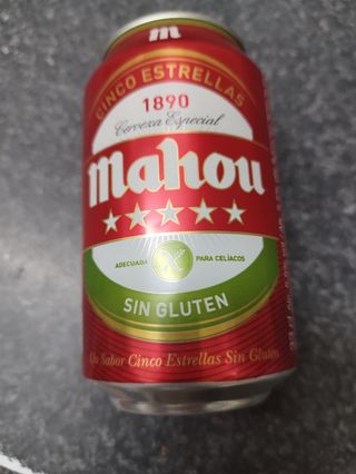  Cerveza Mahou SIN GLUTEN 