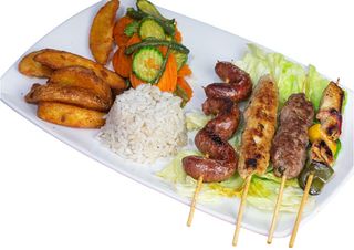 Plat Brochettes Mixte