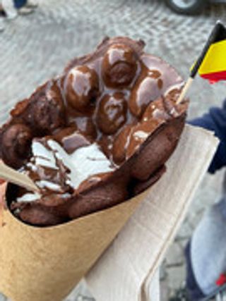 Waffle Chocolat Au Lait