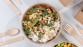 ქარის ბოული ფრანგული ლობიოთი