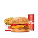 ვეგეტერიანული ბურგერის მენიუ