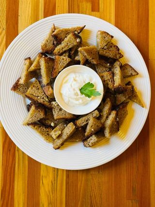 Чесночные гренки (250г)