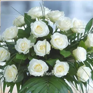 Bouquet 5 Rose bianche