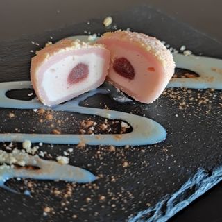 Tarta de queso con fresa