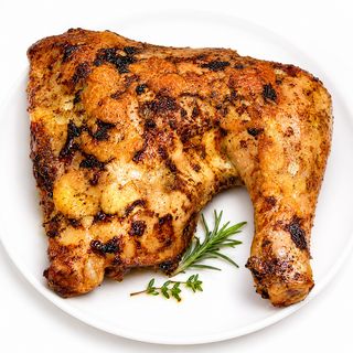 Cuisse De Dindon Grillé & Attiéké