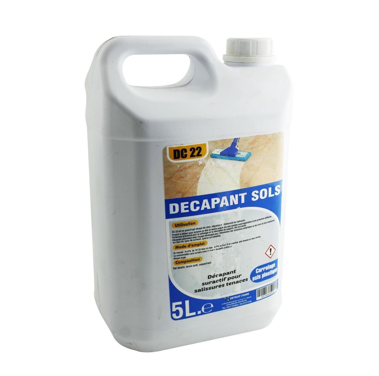 Produits d'entretien et de nettoyage.