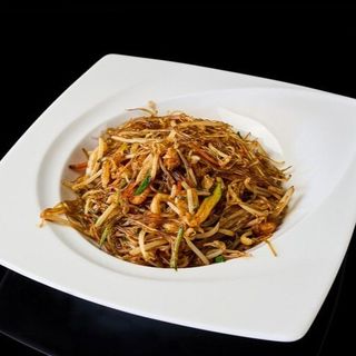 Spaghetti di soia pollo