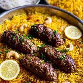 Chicken Kebab Biryani