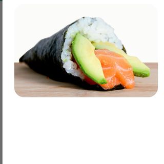 Temaki salmon aguacate