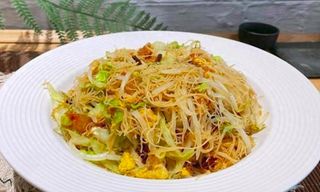 Fideos Fritos Con Verduras