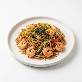 26.Yakisoba Con Gambas