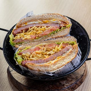 Hamburguesa De Chuleta Ahumada