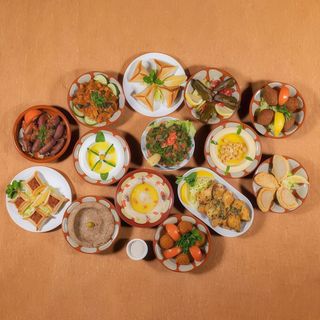 Assiette Variée D'entrées Pour 1 Personne