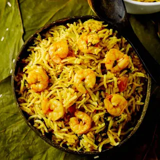 Biryani de Camarão