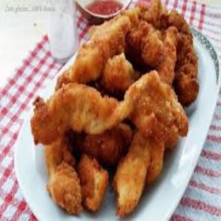 STRACCETTI DI FILETTO DI POLLO FRITTI