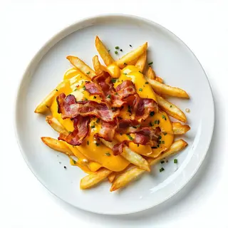 Patatine stick* cheddar e bacon