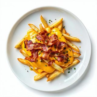 Patatine stick* cheddar e bacon