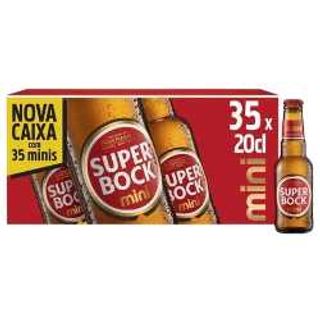 35x Super Bock Mini 20cl