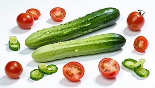 Домати и краставици