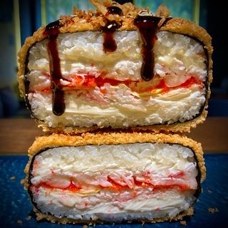 Суші Бургер Креветка Сніжний Краб