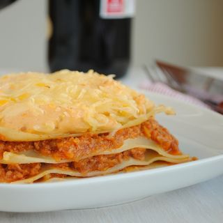 Lasaña De Pollo Casera