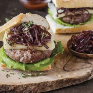 Hamburguesa Manchega