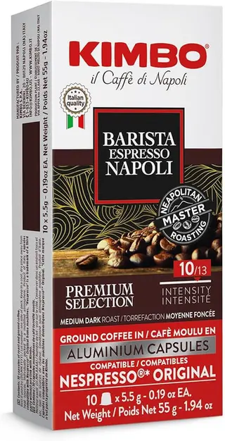KIMBO - Nespresso - Caffè - Esp. Napoli allum - Conf.10