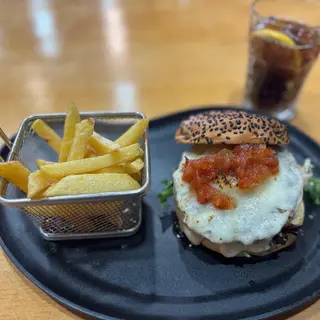 Hamburguesa Boca A Boca