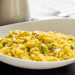 371.Riso con curry di pollo