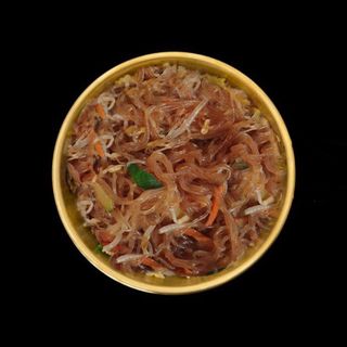 Spaghetti di soia con verdure misto