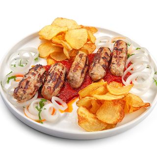 Мини кебабы мясные