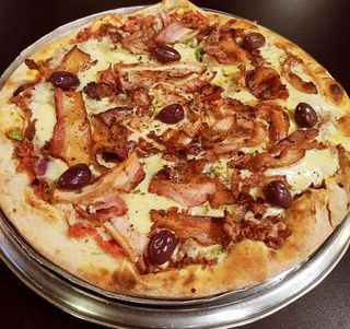 Pizza de Bacon