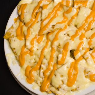 Nachos con queso