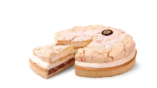 Tarta rabarbarowa z bezą