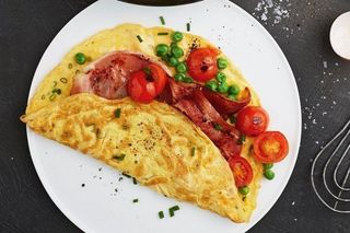 Bacon and Tomato Omelette