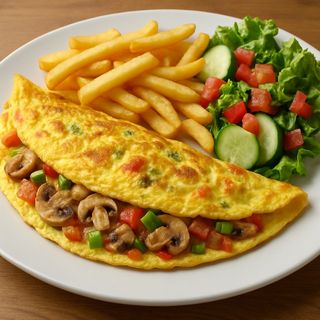 Vegeterian omelette