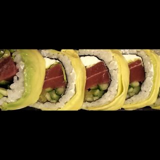 Owijane awokado/tuńczyk/serek/warzywa 