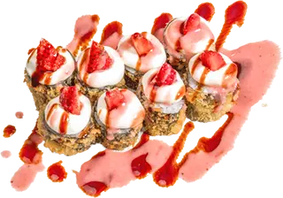 128 Maki hosso frito con fresa