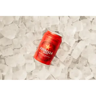 Estrella Damm lata
