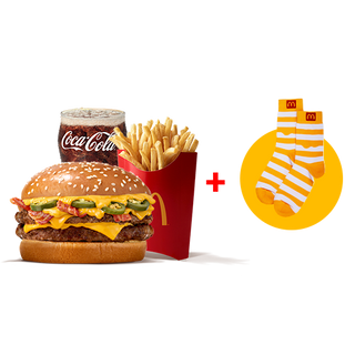 ორმაგი ჩიზ ჩილი ბეკონ როიალ სეტი