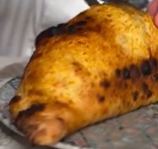 Calzone in crosta
