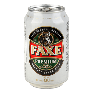 Пиво Faxe Premium світле з/б (0,33л)