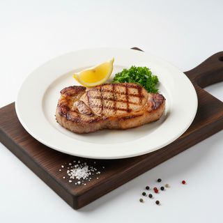 Ceafa de porc la gratar