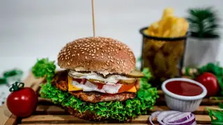 Fit chicken burger