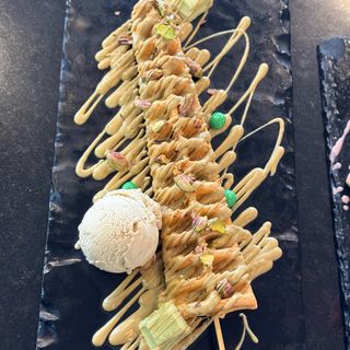 Waffle Stick Pistache
